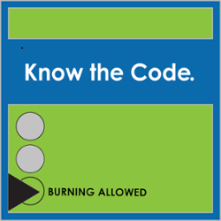 Keep it Clean. Know the Code. Today's burn code: green - Ok to burn. Keep it Clean. Know the Code. Today's burn code: green - Ok to burn.